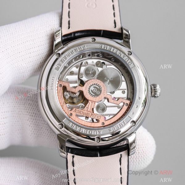 Swiss Copy Audemars Piguet Jules Audemars Moon phase Watches Rose Gold Swiss Copy Audemars Piguet Jules Audemars Moon phase Watches Rose Gold