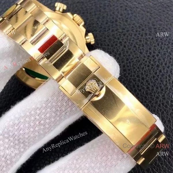 Custom Luxury Watches Rolex Daytona Noob Cal.4130 1:1 Best Edition Yellow Gold Black Diamond Watch Custom Luxury Watches Rolex Daytona Noob Cal.4130 1:1 Best Edition Yellow Gold Black Diamond Watch