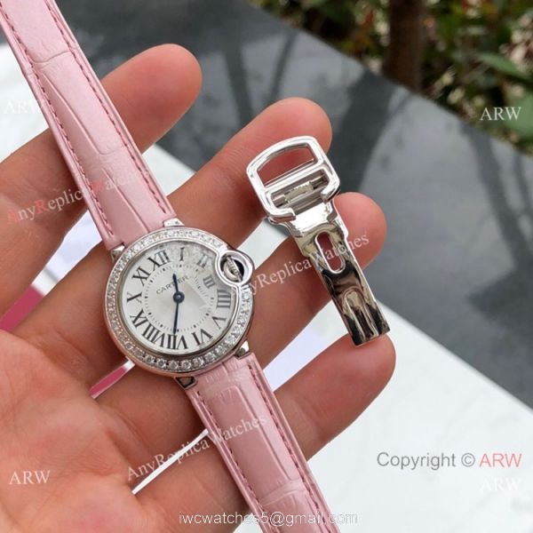 Swiss Copy Cartier Ballon Bleu 30mm Diamond Bezel Watch Swiss Quartz Movement Swiss Copy Cartier Ballon Bleu 30mm Diamond Bezel Watch Swiss Quartz Movement