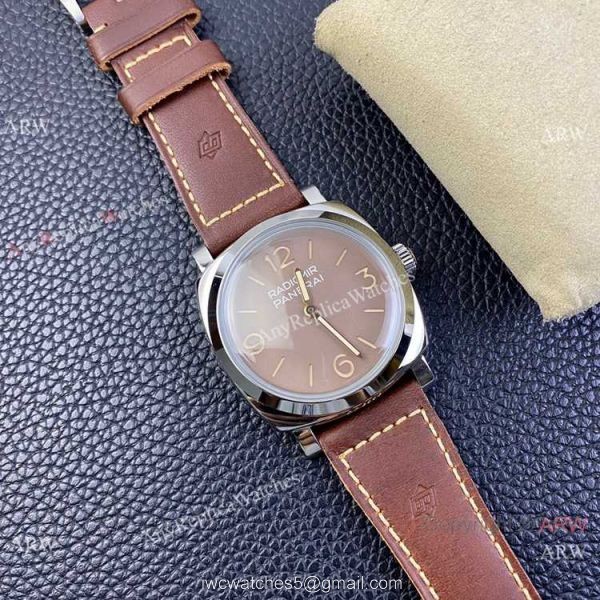 SF Factory Swiss Copy PANERAI Radiomir 1940 3 Days Acciaio Limited Edition Watch Vintage Tropical Dial SF Factory Swiss Copy PANERAI Radiomir 1940 3 Days Acciaio Limited Edition Watch Vintage Tropical Dial