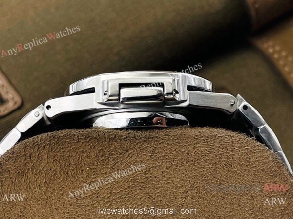 (PF Factory) Swiss AAA Replica Patek Philippe Nautilus Moon phase Watch Stainless Steel (PF Factory) Swiss AAA Replica Patek Philippe Nautilus Moon phase Watch Stainless Steel