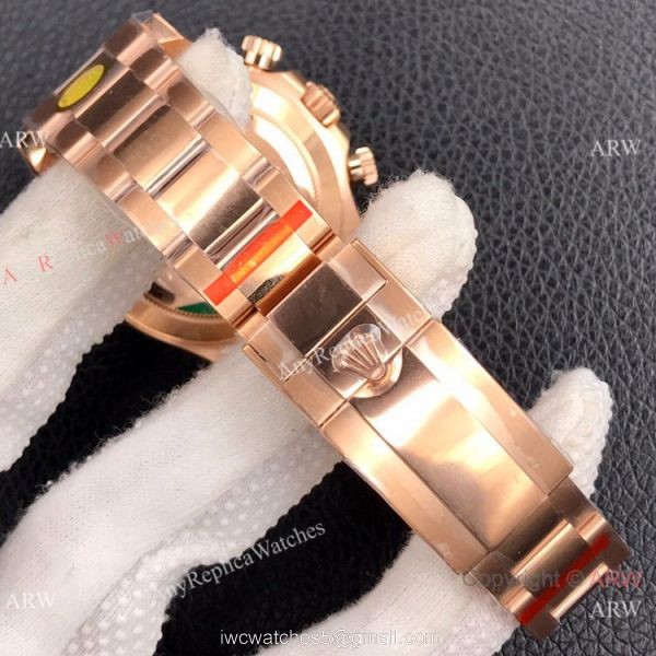 Super Clone Rolex Chocolate Daytona Rose Gold Watch Noob Factory 4130 Movement Super Clone Rolex Chocolate Daytona Rose Gold Watch Noob Factory 4130 Movement