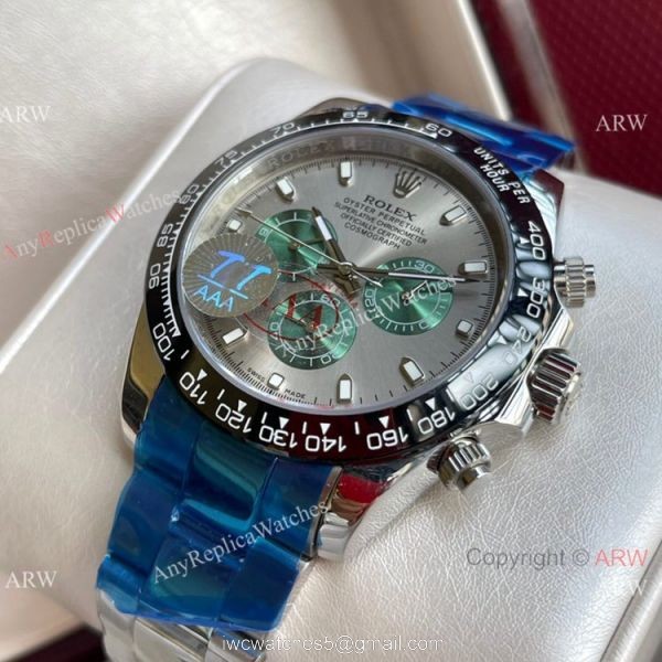 AAA Quality Replica Rolex Daytona Black Ceramic Green Subdials AAA Quality Replica Rolex Daytona Black Ceramic Green Subdials
