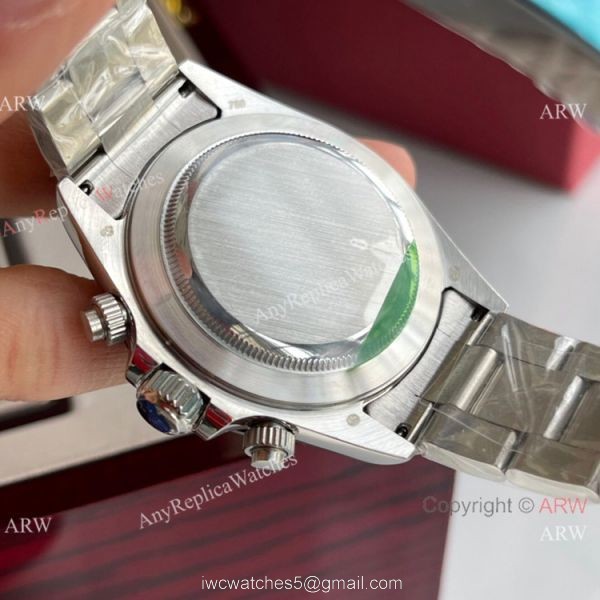 New Style Rolex Daytona Ice Blue Diamond Markers Watch 40mm New Style Rolex Daytona Ice Blue Diamond Markers Watch 40mm
