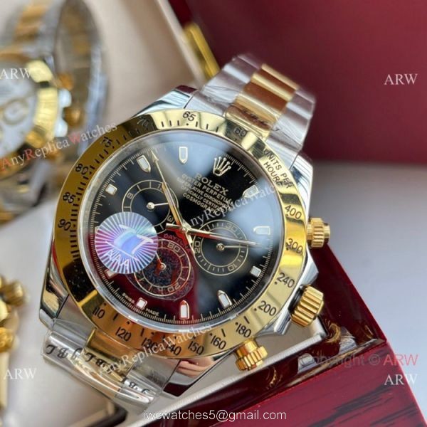 Rolex Comograph Daytona Replica Watch 43mm Two Tone Case Rolex Comograph Daytona Replica Watch 43mm Two Tone Case
