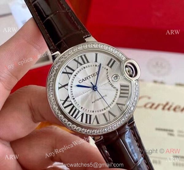 AAA Replica Ballon Bleu Cartier Couple Watch Diamond Bezel Automatic Movement AAA Replica Ballon Bleu Cartier Couple Watch Diamond Bezel Automatic Movement