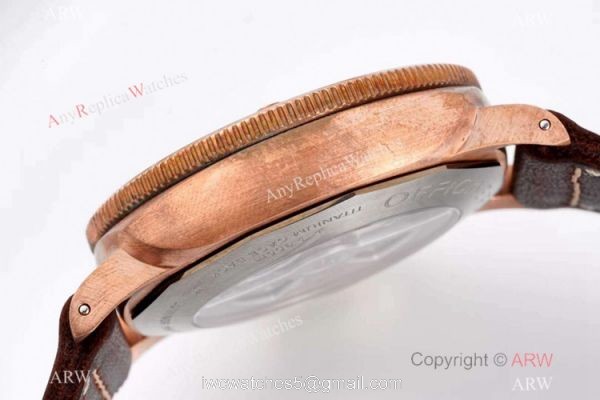 ZF Factory Panerai Luminor Pam00671 Watch Bronze Case Blue Dial ZF Factory Panerai Luminor Pam00671 Watch Bronze Case Blue Dial