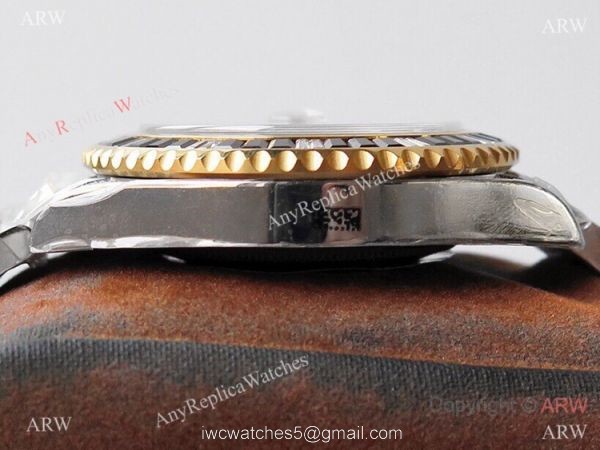 (ROF) AAA Replica Rolex Submariner Custom Luxury Watch Two Tone Royal blue Dial with Diamonds (ROF) AAA Replica Rolex Submariner Custom Luxury Watch Two Tone Royal blue Dial with Diamonds