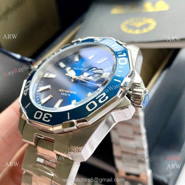 New Replica TAG Heuer Aquaracer 300m QUARTZ Watch Blue Rubber Strap New Replica TAG Heuer Aquaracer 300m QUARTZ Watch Blue Rubber Strap