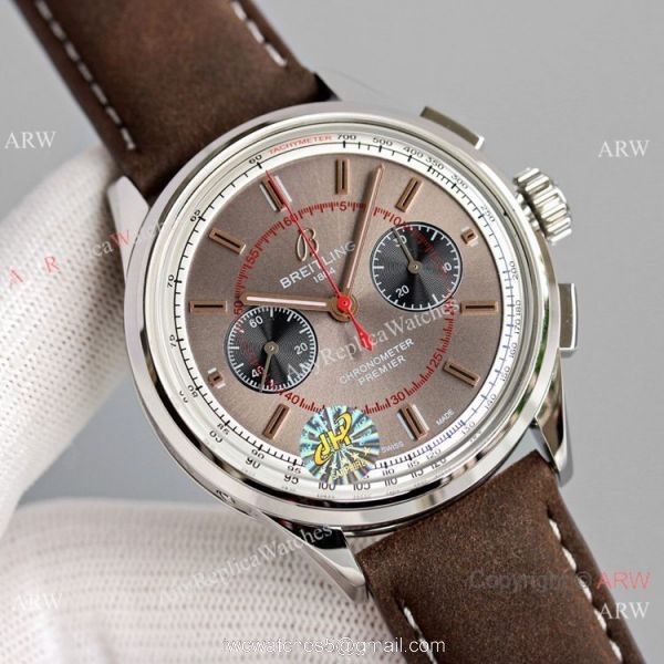 JH Factory Swiss Copy Breitling Premier B01 Asia7750 Chronograph Watches White Dial JH Factory Swiss Copy Breitling Premier B01 Asia7750 Chronograph Watches White Dial