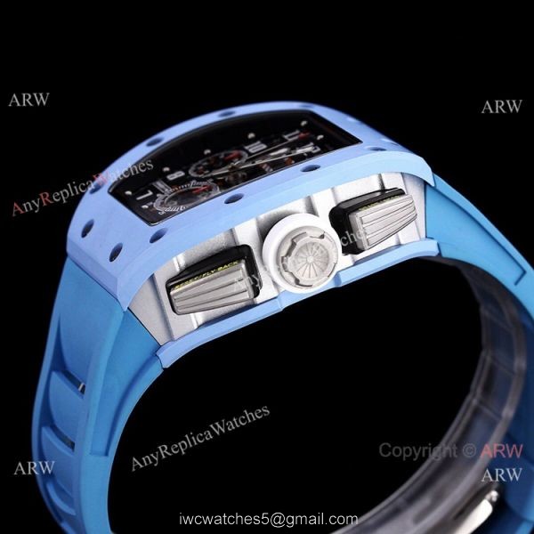 Best Replica Light Blue Richard Mille RM011-FM Baby Blue Last Edition Ceramic Watch For Men Best Replica Light Blue Richard Mille RM011-FM Baby Blue Last Edition Ceramic Watch For Men