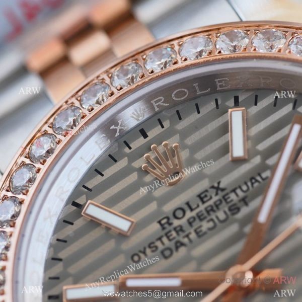 Swiss Quality Copy Rolex Datejust II 41 Grey Dial Diamond Bezel Jubilee Watch Swiss Quality Copy Rolex Datejust II 41 Grey Dial Diamond Bezel Jubilee Watch