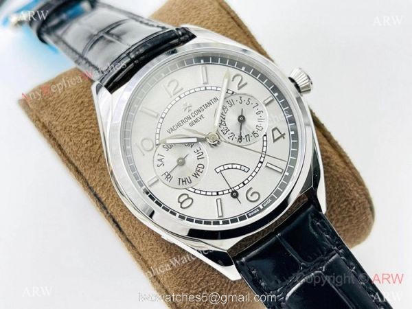 TW V2 Vacheron Constantin Fiftysix (day-date) Swiss watch White Dial TW V2 Vacheron Constantin Fiftysix (day-date) Swiss watch White Dial