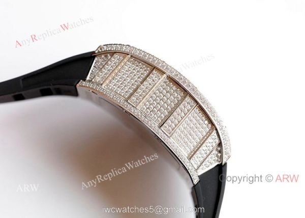 Diamond Richard Mille 011 Watch Automatic Richard Mille Watch Replica AAA Quality Diamond Richard Mille 011 Watch Automatic Richard Mille Watch Replica AAA Quality