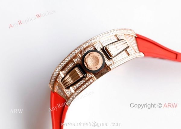 Diamond Richard Mille RM 11-FM Felipe Massa Chronograph Watches Best Replica Diamond Richard Mille RM 11-FM Felipe Massa Chronograph Watches Best Replica