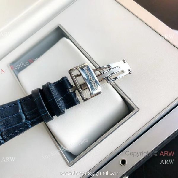 2021 NEW! Clone Audemars Piguet Royal Oak Jumbo Watch Blue Leather Strap 2021 NEW! Clone Audemars Piguet Royal Oak Jumbo Watch Blue Leather Strap