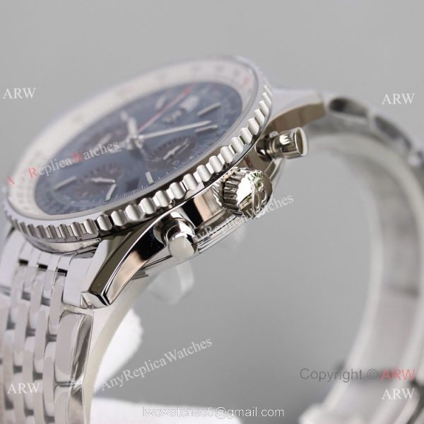 JH Factory Swiss Breitling Navitimer 01 Blue White Dial Watch 7750 Movement JH Factory Swiss Breitling Navitimer 01 Blue White Dial Watch 7750 Movement