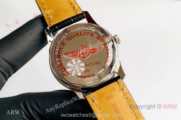 V7 Factory Swiss Replica Breitling Navitimer 1 Watch Black Dial Black Leather Strap V7 Factory Swiss Replica Breitling Navitimer 1 Watch Black Dial Black Leather Strap