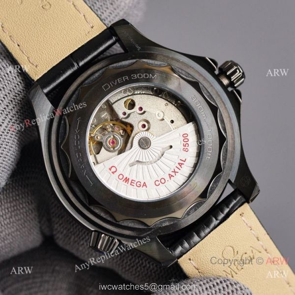 New 2021 Watches Swiss Omega Seamaster Diver 300m Black Black Watch Leather Strap New 2021 Watches Swiss Omega Seamaster Diver 300m Black Black Watch Leather Strap