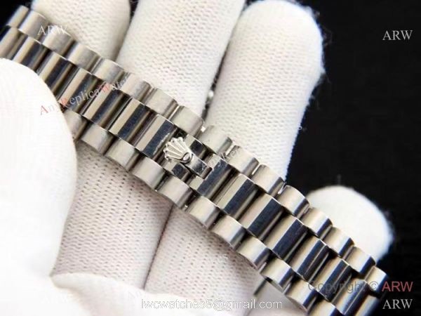Best Replica Rolex Day-date 36 White MOP Silver President Watch Best Replica Rolex Day-date 36 White MOP Silver President Watch