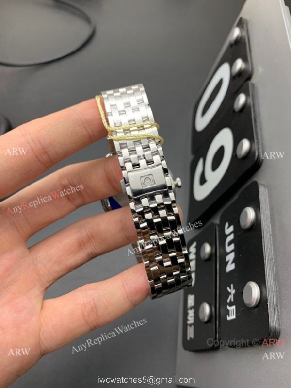 MKS Factory Omega Classic De Ville 9015 Watch Silver Dial Stainless Steel MKS Factory Omega Classic De Ville 9015 Watch Silver Dial Stainless Steel
