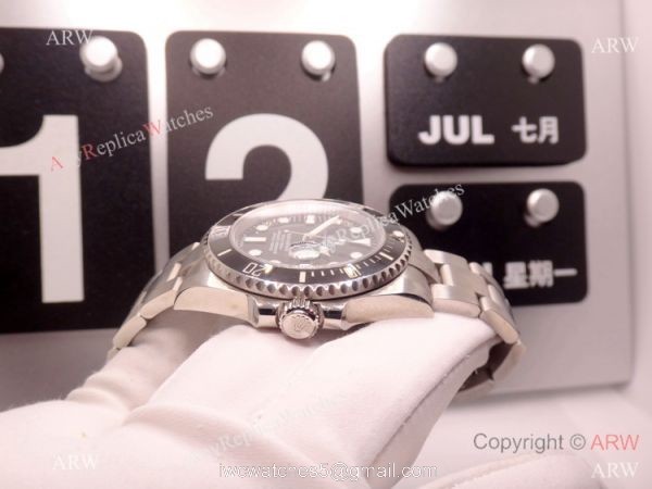 Pre-Owned Rolex Submariner Noob 3135 Stainless Steel 116610ln Watch 40mm Pre-Owned Rolex Submariner Noob 3135 Stainless Steel 116610ln Watch 40mm