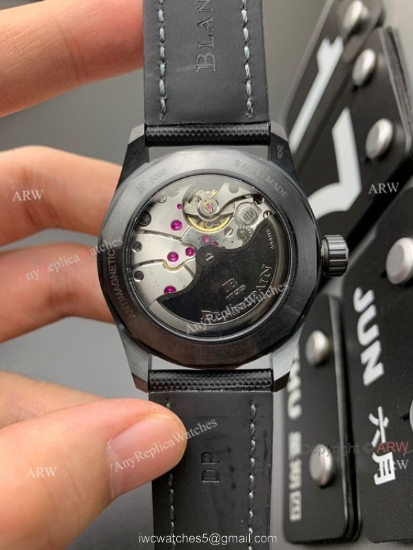 1:1 GF Factory Blancpain Fifty Fathoms Bathyscaphe Ceramic All Black Swiss Replica Watch Automatic 1:1 GF Factory Blancpain Fifty Fathoms Bathyscaphe Ceramic All Black Swiss Replica Watch Automatic