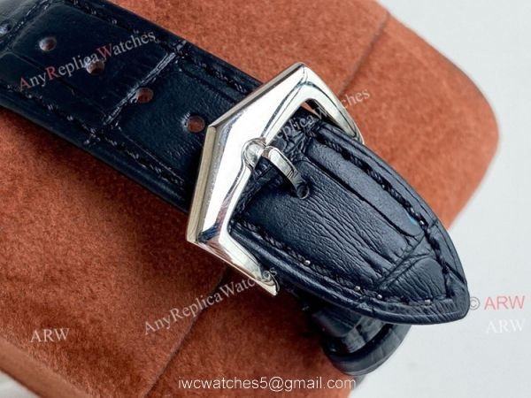 Swiss Grade Patek Philippe Classic Watch Mens Black Dial Black Leater Strap Replica Swiss Grade Patek Philippe Classic Watch Mens Black Dial Black Leater Strap Replica