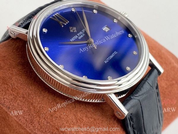 Patek Philippe Calatrava Classic Watch Mens Green Dial Automatic Replica Watch Patek Philippe Calatrava Classic Watch Mens Green Dial Automatic Replica Watch