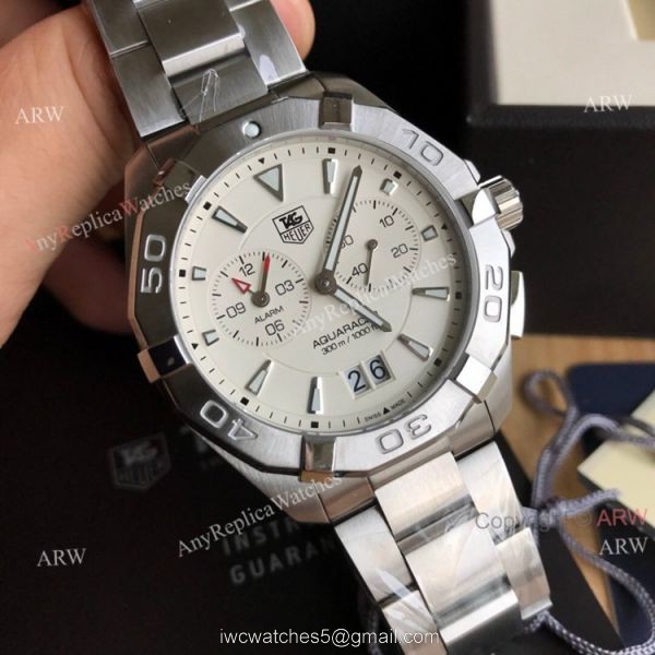 New White Face Tag Heuer Aquaracer 41mm Mens Watch WAY111Y.BA0928 replica watch New White Face Tag Heuer Aquaracer 41mm Mens Watch WAY111Y.BA0928 replica watch