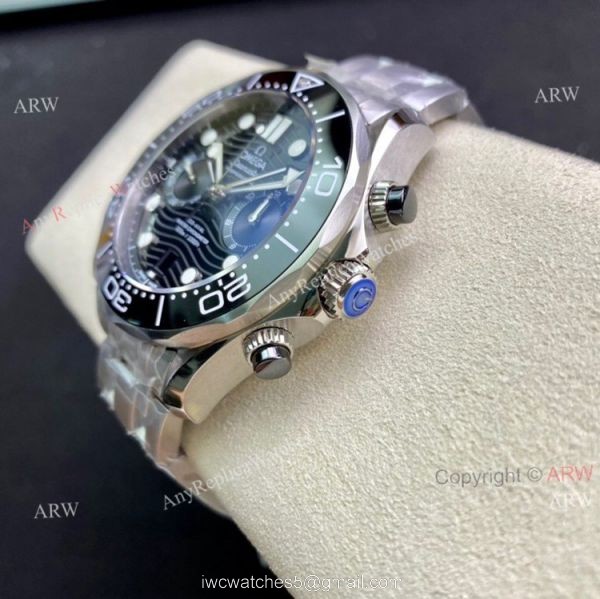 New Black Dial Omega Seamaster OMF Factory Replica Watches Clone Omega 9900 For Men New Black Dial Omega Seamaster OMF Factory Replica Watches Clone Omega 9900 For Men