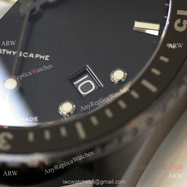 Swiss Grade Replica Blancpain Fifty Fathoms Bathyscaphe GF Factory Cal.1315 Watch All Black Swiss Grade Replica Blancpain Fifty Fathoms Bathyscaphe GF Factory Cal.1315 Watch All Black