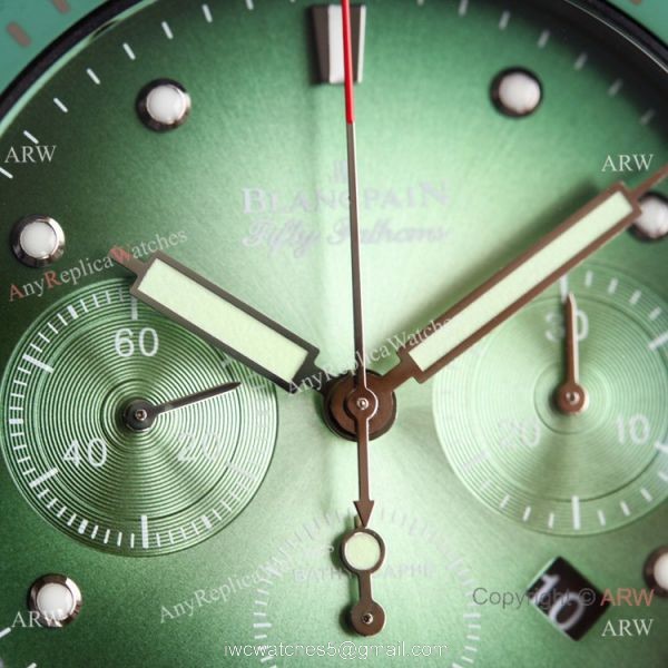 2021 New Swiss Blancpain Fifty Fathoms Flyback Chronograph 7750 Watch Black Case 2021 New Swiss Blancpain Fifty Fathoms Flyback Chronograph 7750 Watch Black Case