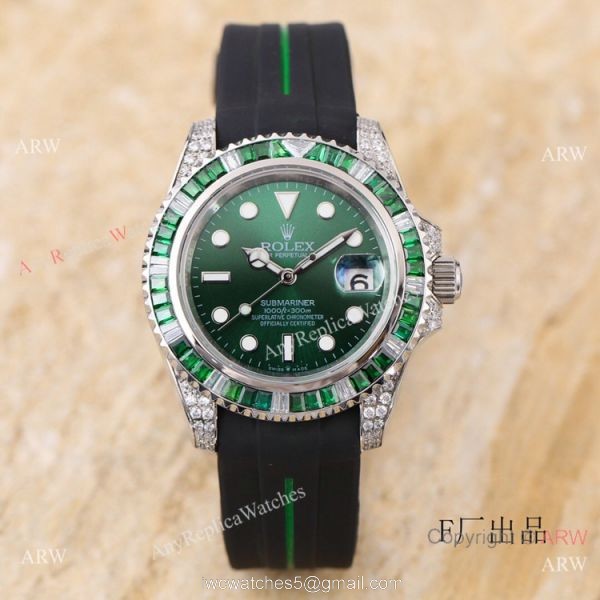 Swiss Quality Rolex Submariner Citizen 8215 Watch Black Dial Rubber B Strap Swiss Quality Rolex Submariner Citizen 8215 Watch Black Dial Rubber B Strap
