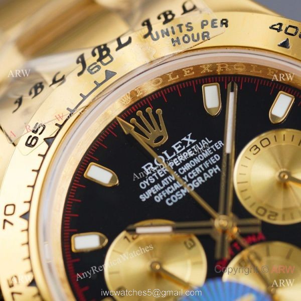 2021 New! Swiss Quality Replica Rolex Daytona 40 Watch BlackGold Dial 2021 New! Swiss Quality Replica Rolex Daytona 40 Watch BlackGold Dial