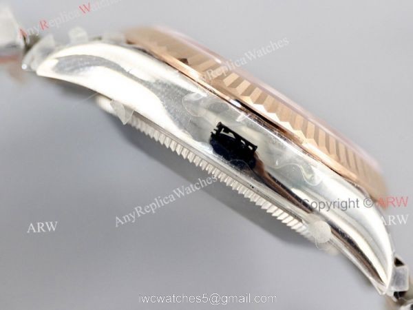 1:1 Best White Face Rolex Datejust Rose Gold Jubilee Replica Watch From EW Factory 1:1 Best White Face Rolex Datejust Rose Gold Jubilee Replica Watch From EW Factory