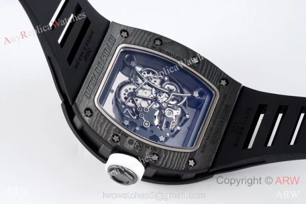 ZF Favtory Richard Mille RM055 Bubba Watson Wrist NTPT Carbon 42mm ZF Favtory Richard Mille RM055 Bubba Watson Wrist NTPT Carbon 42mm