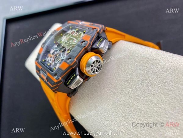 Super Clone Richard Mille rm11-03 McLaren Swiss 7750 Chronograph Watch NTPT Carbon Super Clone Richard Mille rm11-03 McLaren Swiss 7750 Chronograph Watch NTPT Carbon