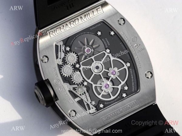 Super Clone Richard Mille RM001 Real Tourbillon JB Factory Stainless Steel Watch Super Clone Richard Mille RM001 Real Tourbillon JB Factory Stainless Steel Watch