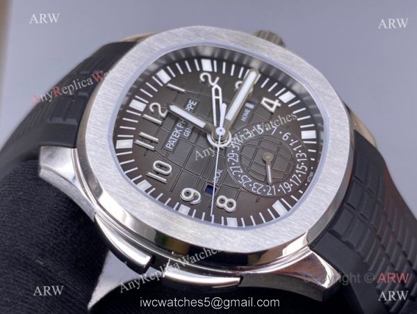 ZF Factory Patek Philippe Aquanaut 5164A Cal.324 Watch Gray Dial 40.8mm ZF Factory Patek Philippe Aquanaut 5164A Cal.324 Watch Gray Dial 40.8mm