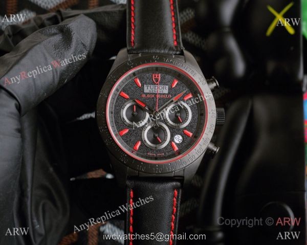 New! Copy Tudor Fastrider Black Shield chronograph Watches Men Size New! Copy Tudor Fastrider Black Shield chronograph Watches Men Size
