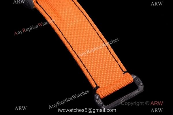 NEW! TW Super Clone Rolex DIW Daytona 7750 Watch 40mm Carbon Orange Fabric Leather Strap NEW! TW Super Clone Rolex DIW Daytona 7750 Watch 40mm Carbon Orange Fabric Leather Strap