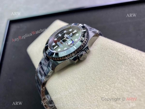 TW Factory Rolex Pro-Hunter Submariner Swiss 2836 Watch 904L Solid Black TW Factory Rolex Pro-Hunter Submariner Swiss 2836 Watch 904L Solid Black