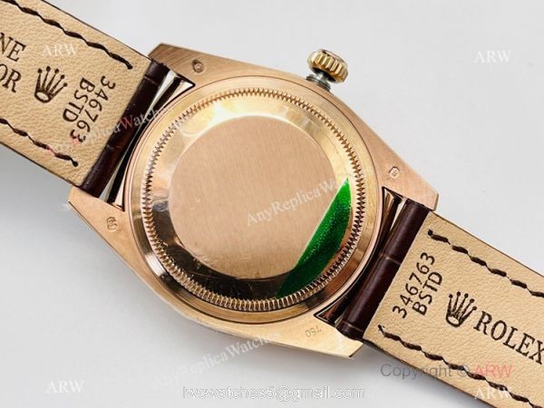 DR Factory Rolex Day date Rose Gold 36mm Copy Watch Swiss 2836 Movement DR Factory Rolex Day date Rose Gold 36mm Copy Watch Swiss 2836 Movement