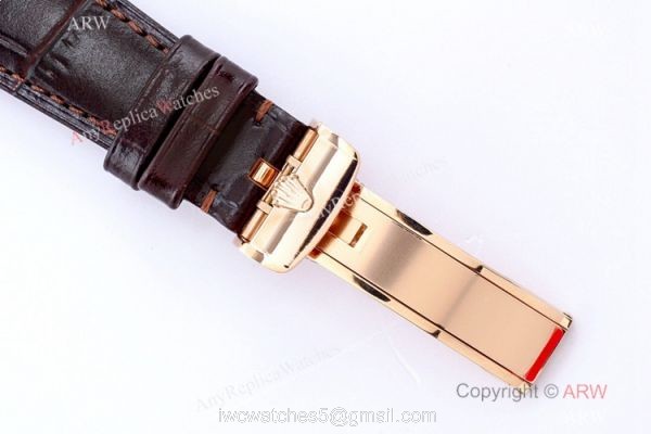 (EW) Swiss Replica Rolex Cellini Moonphase Rose Gold White Dial 3165 Movement (EW) Swiss Replica Rolex Cellini Moonphase Rose Gold White Dial 3165 Movement
