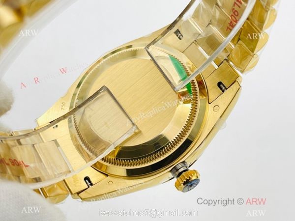 EW Factory V2 Rolex Day Date 40 Diamond Bezel Green Gradient Watch with nfc card EW Factory V2 Rolex Day Date 40 Diamond Bezel Green Gradient Watch with nfc card