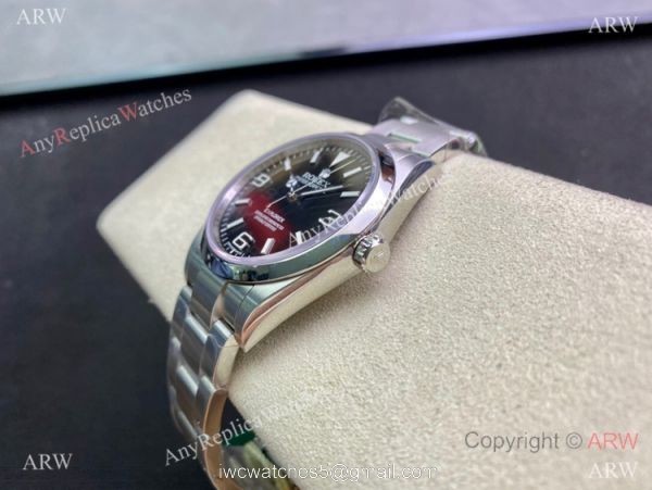 Swiss Grade Copy Rolex Explorer I Clone 3132 Black Dial Watch 39mm Swiss Grade Copy Rolex Explorer I Clone 3132 Black Dial Watch 39mm