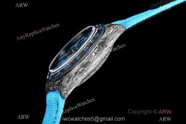 2021 New! Swiss Replica Rolex Daytona TW 7750 Watch Carbon-Lime Blue Dial 40mm 2021 New! Swiss Replica Rolex Daytona TW 7750 Watch Carbon-Lime Blue Dial 40mm