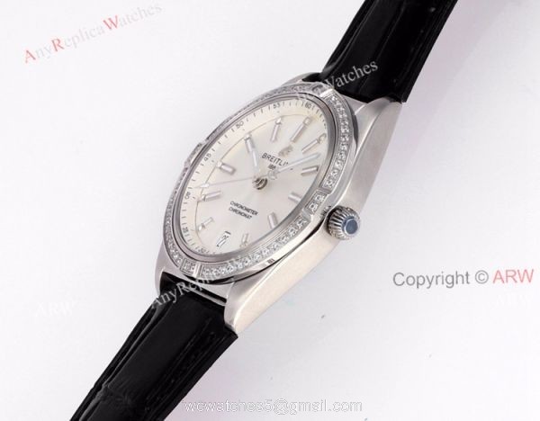 Replica White Dial Breitling Womens Watch With Diamonds For Women Replica White Dial Breitling Womens Watch With Diamonds For Women