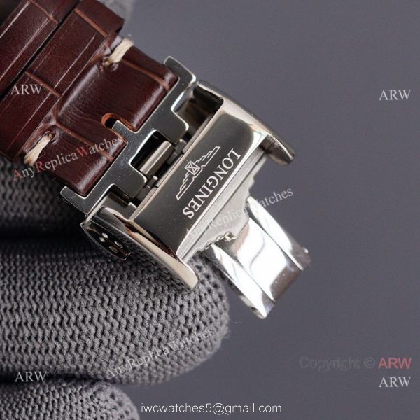 Swiss Replica Longines Master Power Reserve 38mm Watch Leather Strap 2824 Movement Swiss Replica Longines Master Power Reserve 38mm Watch Leather Strap 2824 Movement